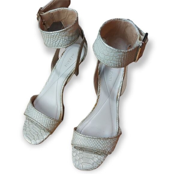 Alfani Casedy Creamy Gold Sandals Size 6 - Picture 4 of 12